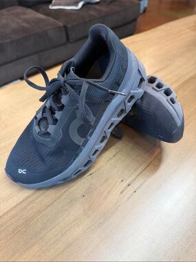 On Running Men's Cloudmonster Athletic Shoes in Black